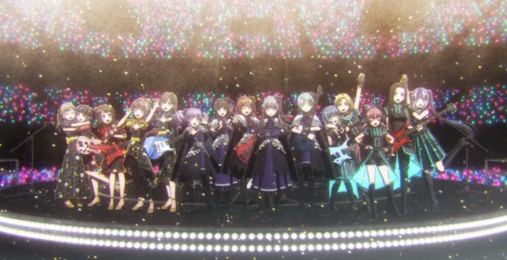 кадри з серіалу BanG Dream! 2 сезон