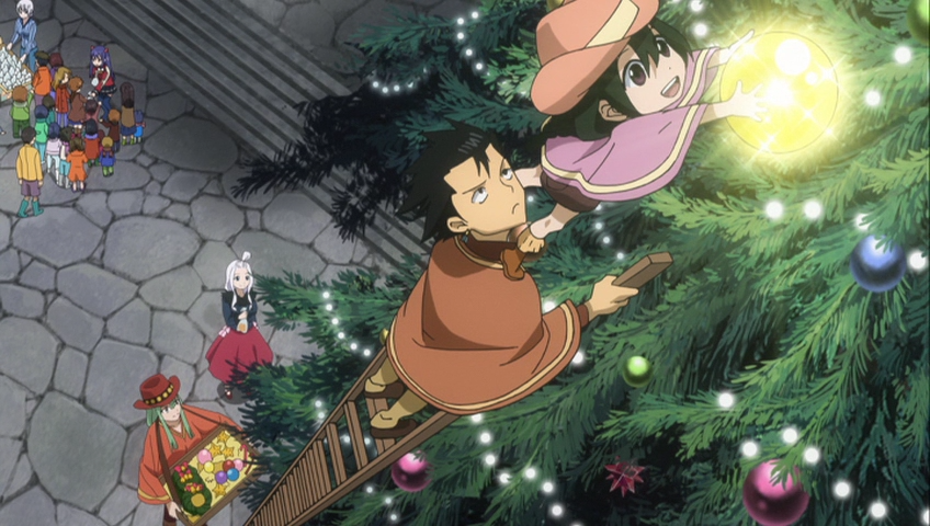 кадри з серіалу Хтивий Хвіст Фандабу / Серія Fairy Tail OVA 1 сезон