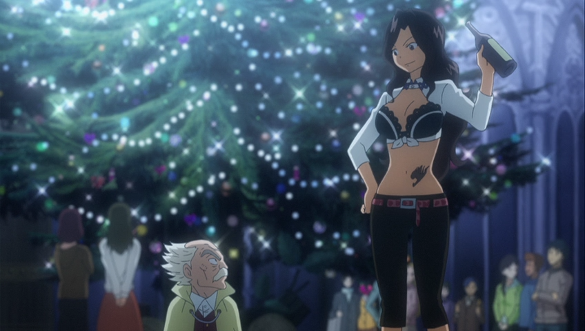 кадри з серіалу Хтивий Хвіст Фандабу / Серія Fairy Tail OVA 1 сезон