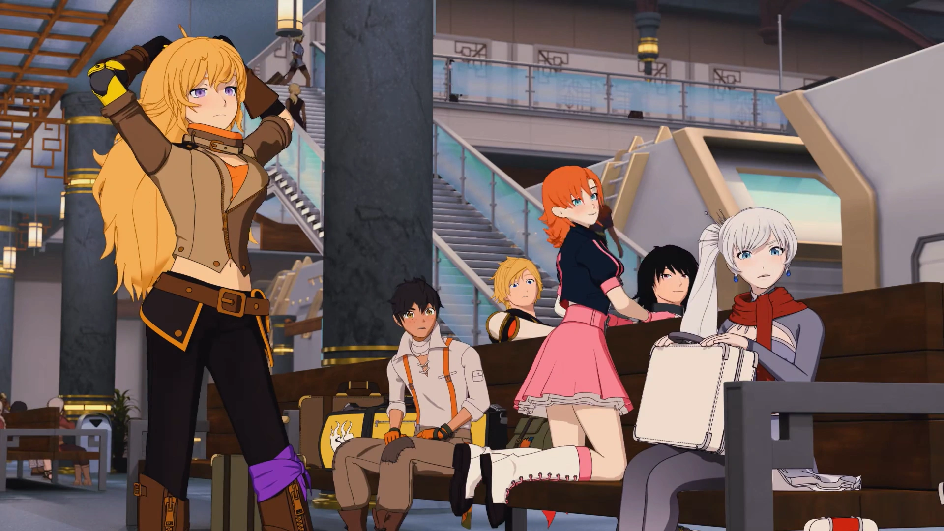 кадри з серіалу RWBY / РВБЄ 6 сезон