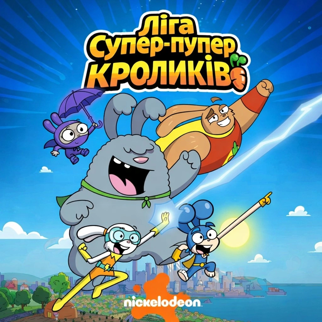 Ліга Супер-пупер кроликів 2 сезон постер