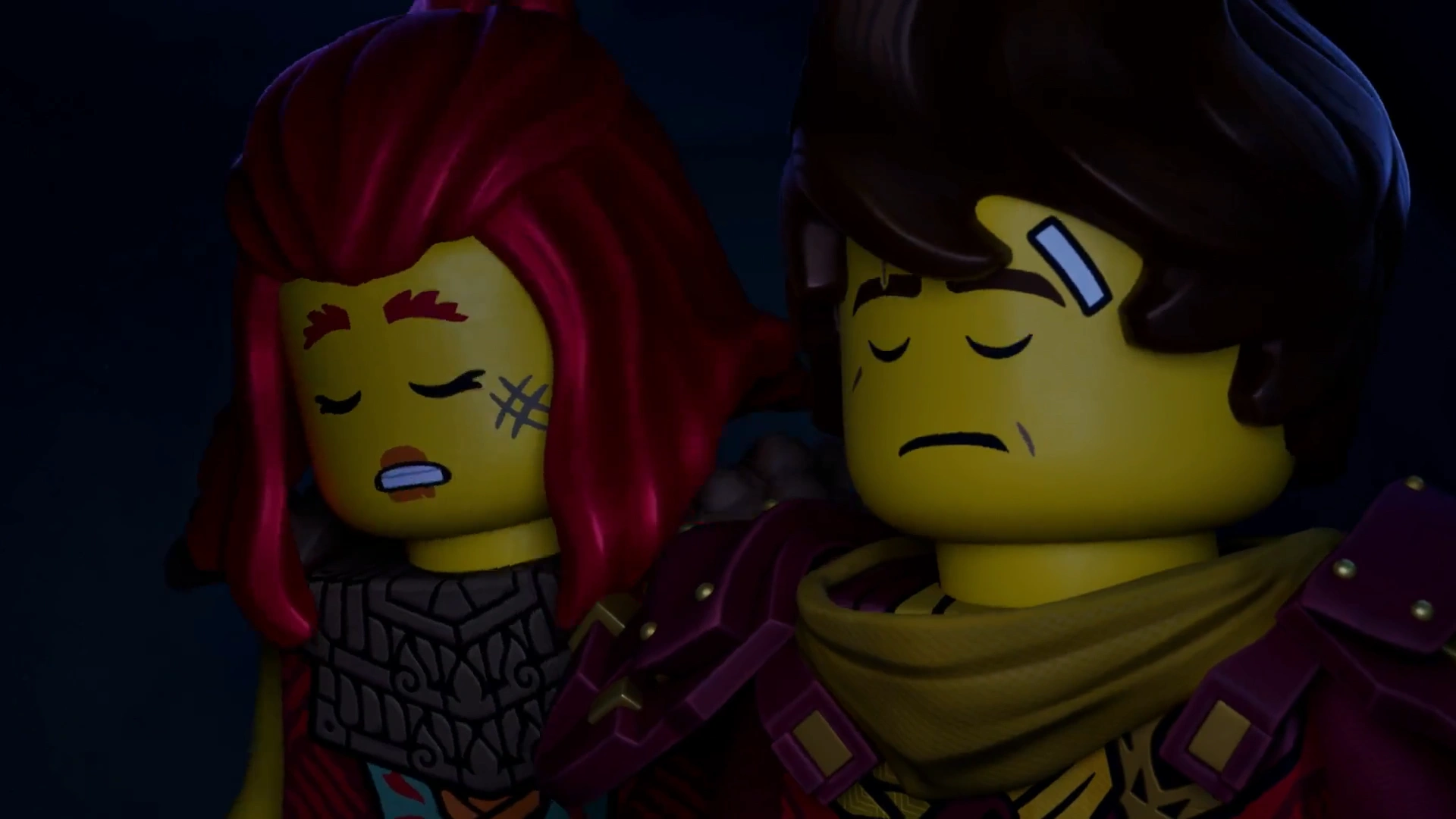 кадри з серіалу LEGO Ніндзяґо: Зліт драконів / Лего Ніндзяго: Повстання драконів 3 сезон