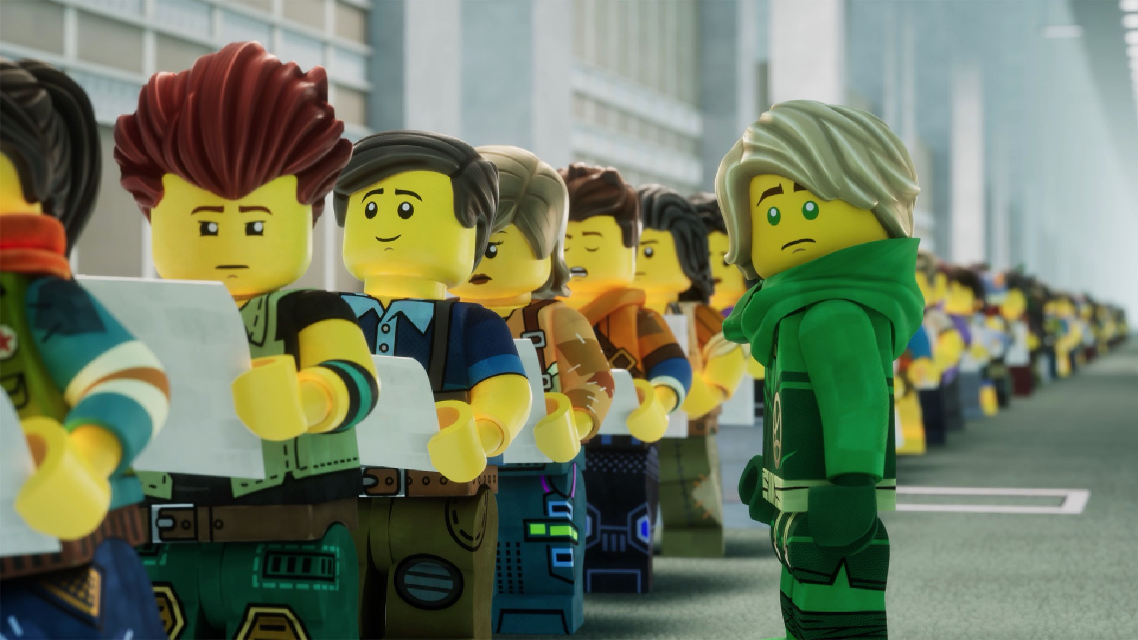 кадри з серіалу LEGO Ніндзяґо: Зліт драконів / Лего Ніндзяго: Повстання драконів 4 сезон
