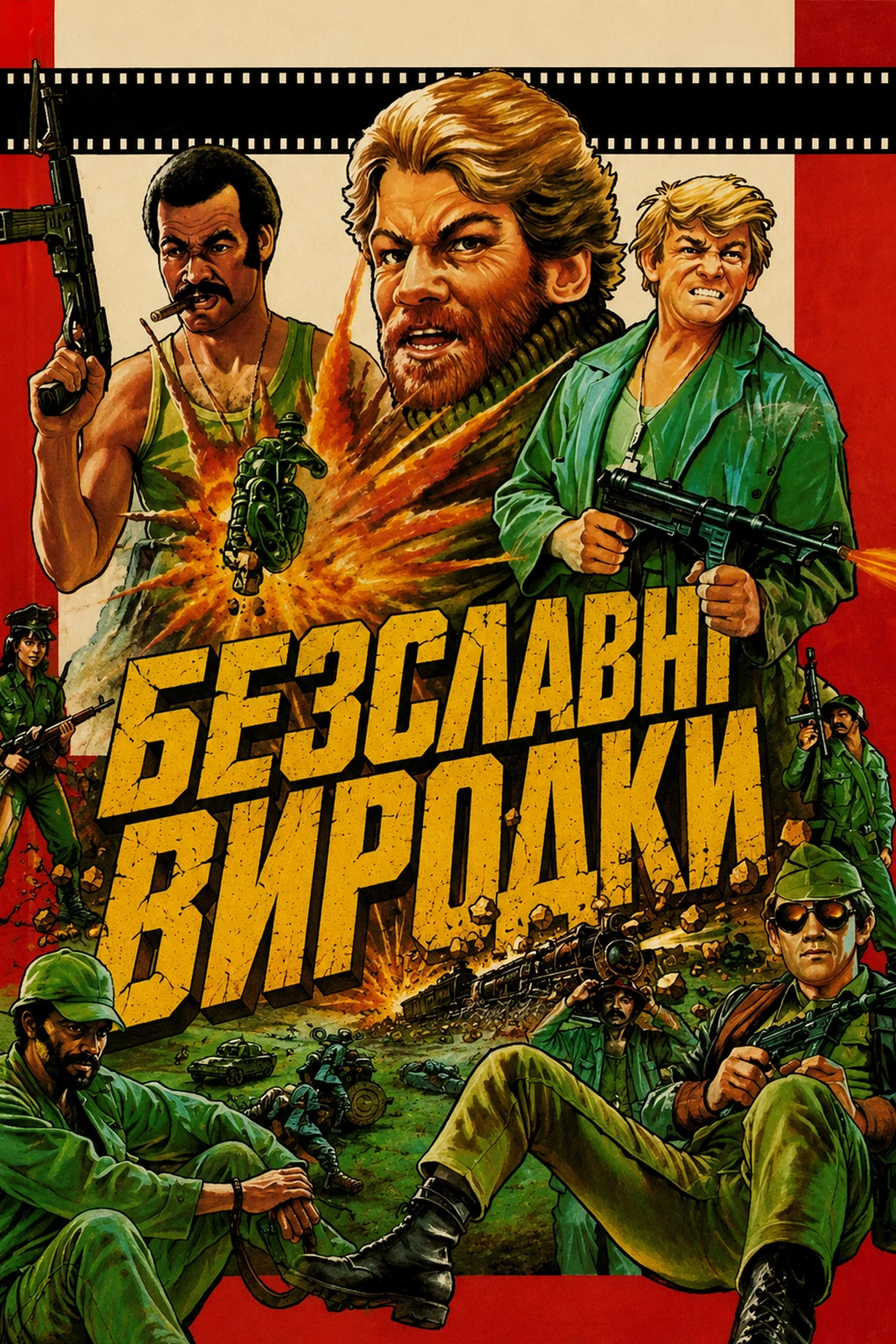 Безславні виродки постер