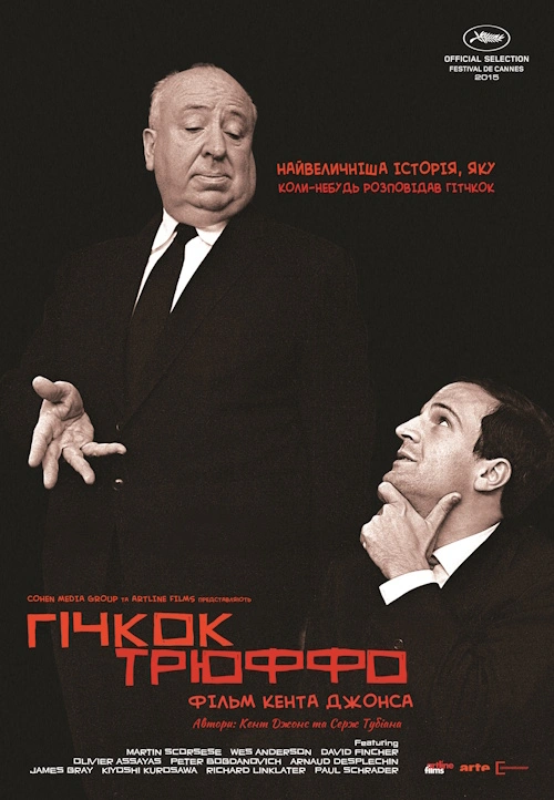 постер Гічкок/Трюффо онлайн в HD